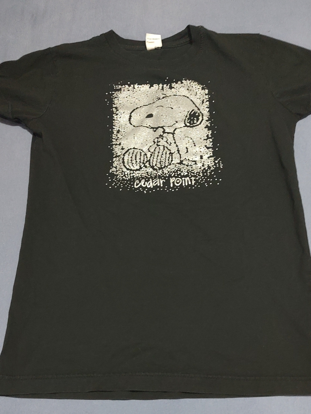 Snoopy Graphic Tee - Black